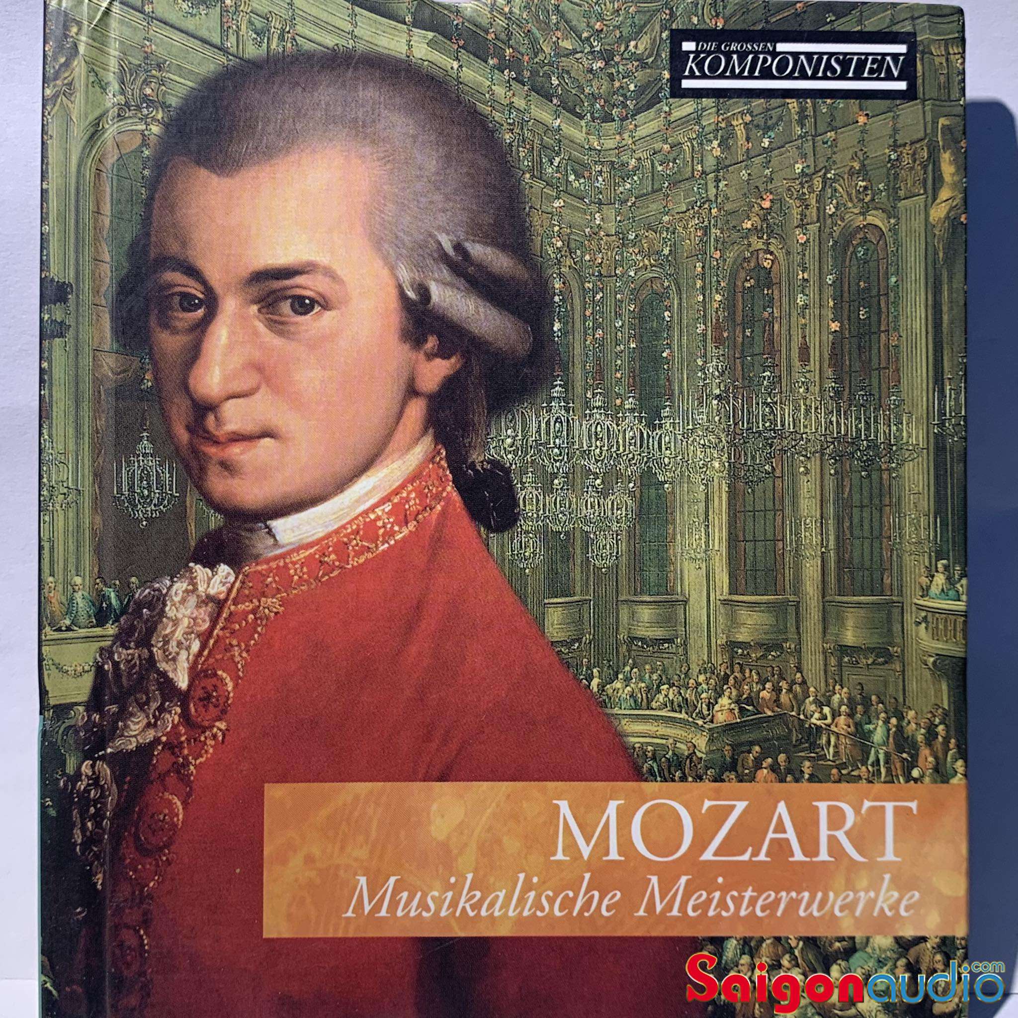 Đĩa CD gốc nhạc cổ điển Mozart – Musikalische Meisterwerke (Free ship khi mua 2 đĩa CD cùng hoặc khác loại)