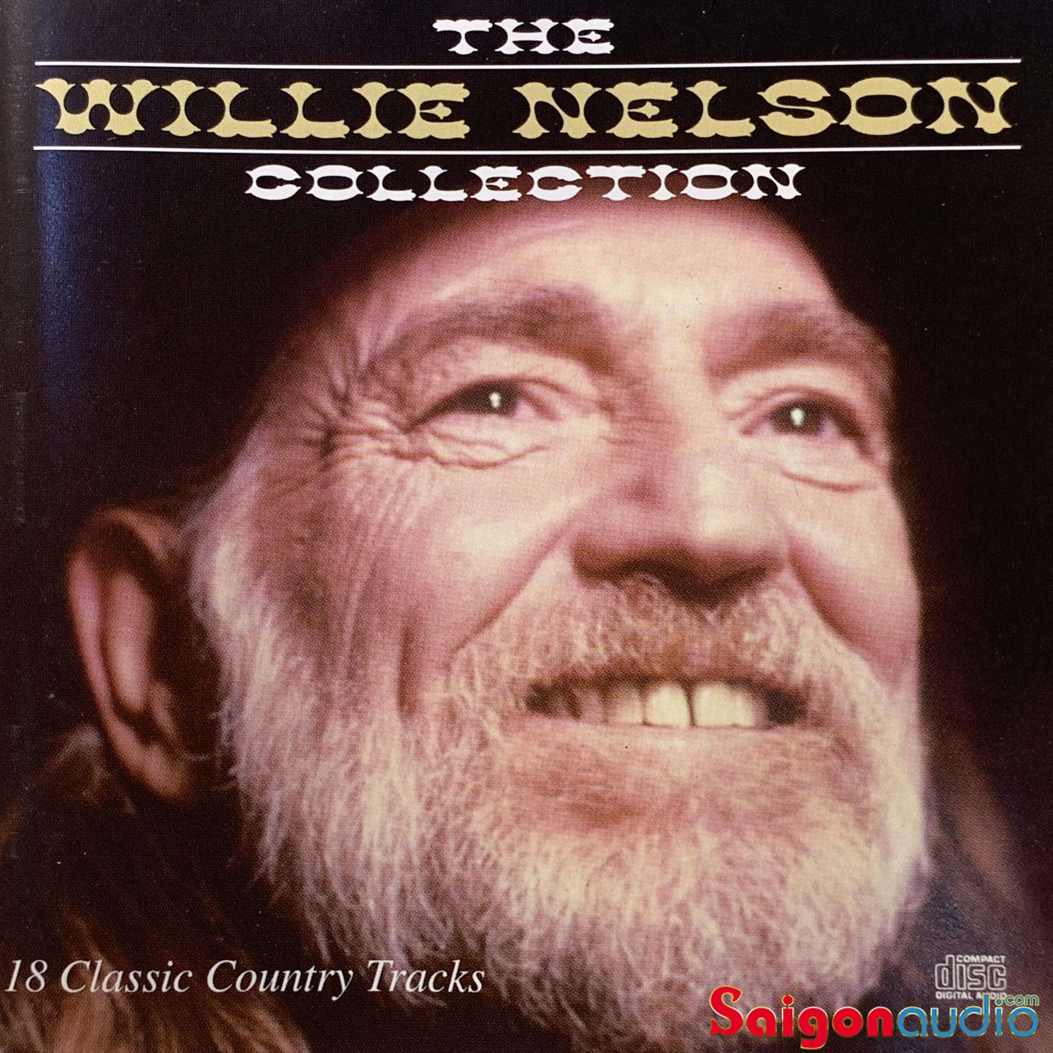 Đĩa CD gốc nhạc country The Willie Nelson Collection (Free ship khi mua 2 đĩa CD cùng hoặc khác loại)